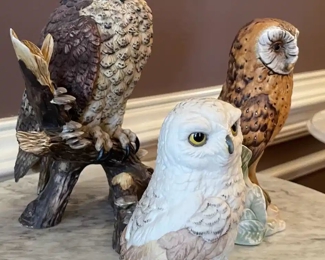$70 	"#70 Owl lot 3 incl Goebel, Stengle, Boehm"		