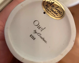 $50 	#71 Owl lot of 3 each by Andrea