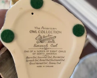 $50 	#72 Owls collection of 5 The American collection	