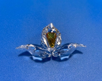 $36 	
#75 Swarovski flower 	