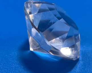 $24 
#78 Swaroski diamond in box 