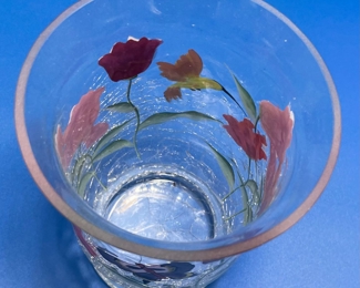 $14 	
#82 hanpainted small vase 	