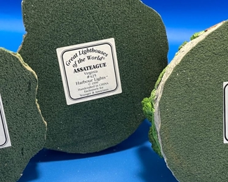 $45 	
#83 lot of 3 light houses St Augustine FL ,Jupiter FL "									
Assateague VA from Great Lighthouses of the World