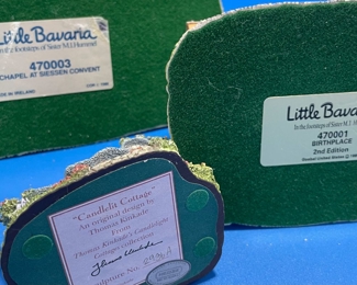 $45 	#85 
2 Little Bavaria & one T.Kinkade cottage (3pces)		