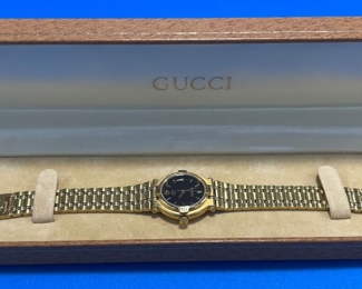 #96 B - $180 Gucci ladies watch in box 