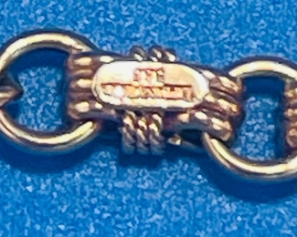 #108 - $1200 14kt gold Tiffany & co marked bracelet 13.67 gr		