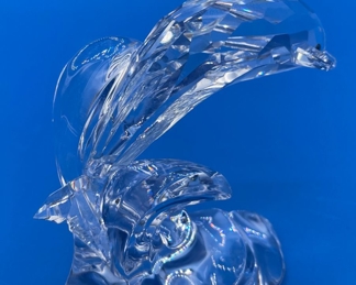 #157 $48 - Swarovski dolphin & sea lion seal