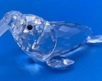 #157 $48 - Swarovski dolphin & sea lion seal