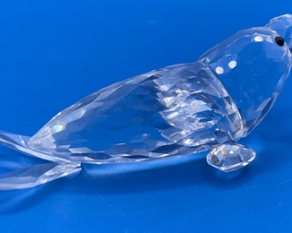#157 $48 - Swarovski dolphin & sea lion seal