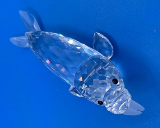 #157 $48 - Swarovski dolphin & sea lion seal
