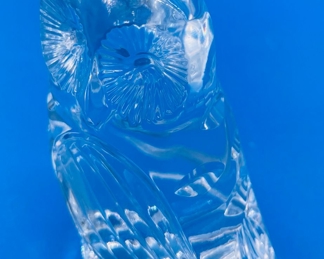  #168 - $20 - Waterford Owl Crystal