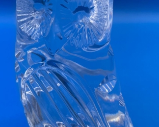  #168 - $20 - Waterford Owl Crystal