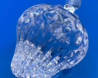 #169 $20 Waterford Strawberry crystal 