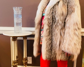 $700 #152 Canadian Lynx Jacket sz 8 