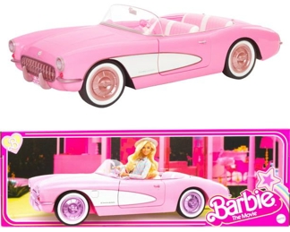 $250  
Barbie the Movie Collectible Car, Pink Corvette Convertible -holds four dolls from Mattel Creations	 - Brand New in unopened box.	