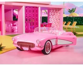 $250  
Barbie the Movie Collectible Car, Pink Corvette Convertible -holds four dolls from Mattel Creations	 - Brand New in unopened box.	