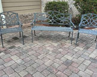 $180.00 three piece aluminum set