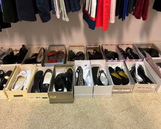 Designer shoes......Bruno Magli, Sudini, Brighton, Mephisto....Size 8