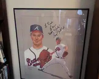 Tons of signed sports memorabilia!