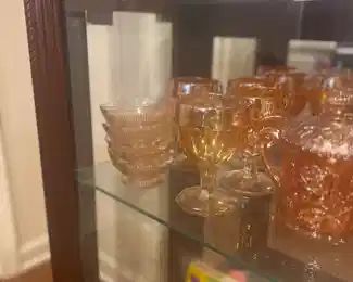 Vintage glass dishes 