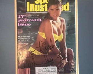 Kathy Ireland signed