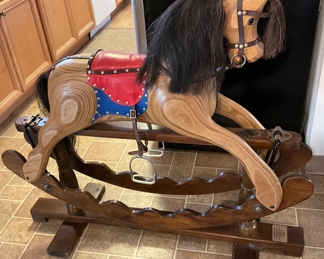 beaverton.moving sale.rocking horse