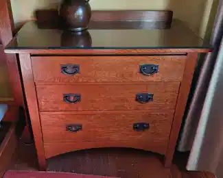 Stickley low 3 drawer chest