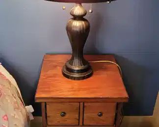 Newer mica shade lamp