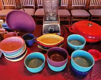 Fiestaware and Le Creuset
