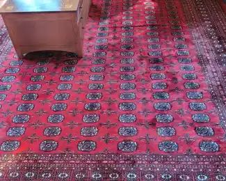 Hand woven large Persian carpet