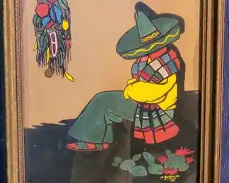 Original watercolor...dated 1932. Signed.