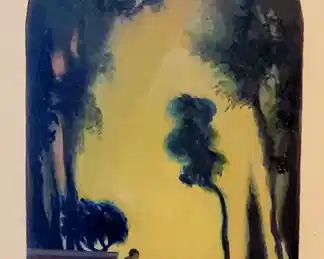 Original vintage watercolor...circa 1920's