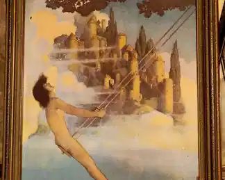 Maxfield Parrish original vintage print