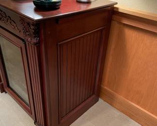 Sub Zero wine fridge with humidor drawer