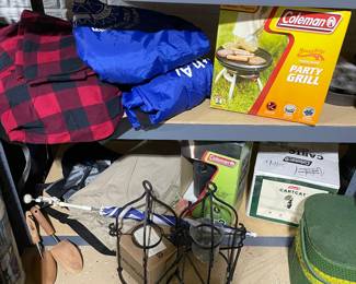 Coleman camping gear