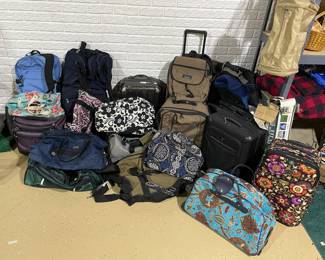 L.L. Bean, Vera Bradley, Johnstone & Murphy, Tumi luggage