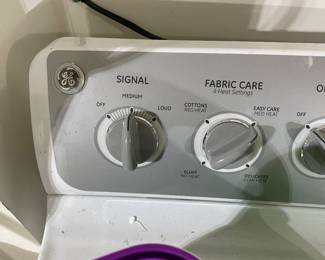 GE Washer and dryer