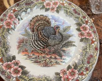 Churchill "Thanksgiving" plates.  24 available