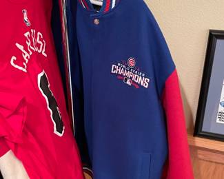 Cubs World Series jacket, 3XL