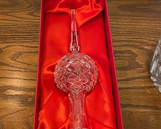 Waterford tree topper