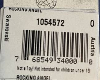 Swarovski-Rocking Angel