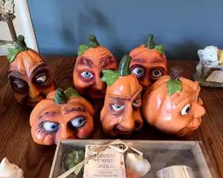 Ceramic pumpkins