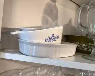 Cornflower Corningware