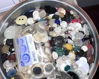 button collection,