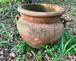 Large terracotta planters