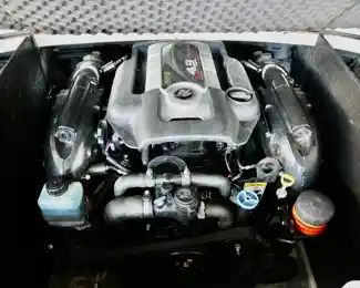 Merc cruiser
Approximately 40 hrs. 