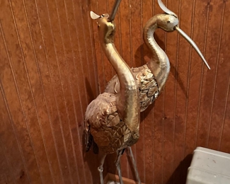 Metal birds