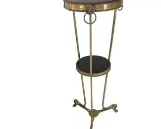 $100 USD Two Tiered Accent Table Gold Lion Detail CD131-60 Description: A beautiful piece with lovely detail. Made in India
Condition: Very good
Local pick up Leesburg, VA. Contact us for shipper suggestions. https://goodbyhello.com/products/two-tiered-accent-table-gold-lion-detail-cd-59?_pos=22&_sid=f12698c32&_ss=r