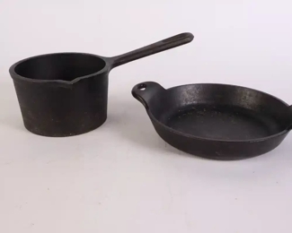 Lot 6148 Lodge Cast Iron Pan Pot Lot