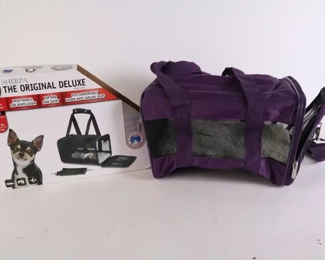 Lot 6124 Sherpa Small Pet Carrier  Airline Compatible